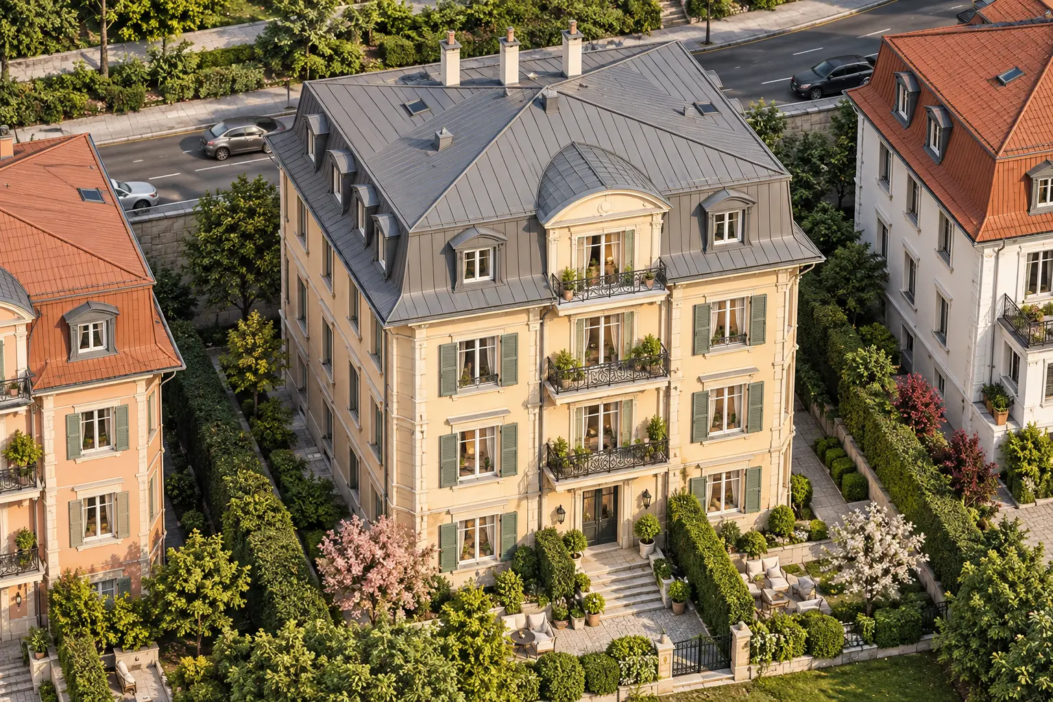 Réhabilitation d’un immeuble résidentiel à Lausanne